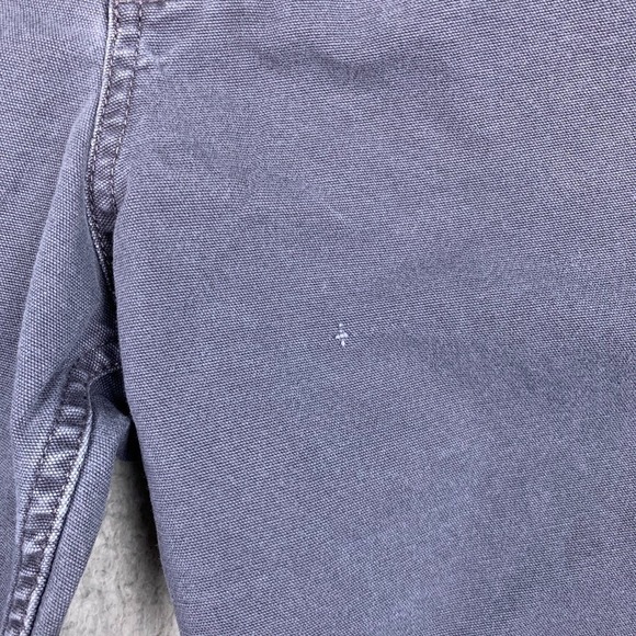 Carhartt Rugged Flex Loose Fit Canvas Work Pants Womens Size 18 Short Gray - Picture 3 of 13